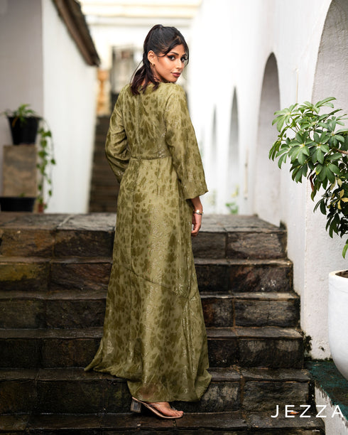 Brocade Georgette Dress 62662